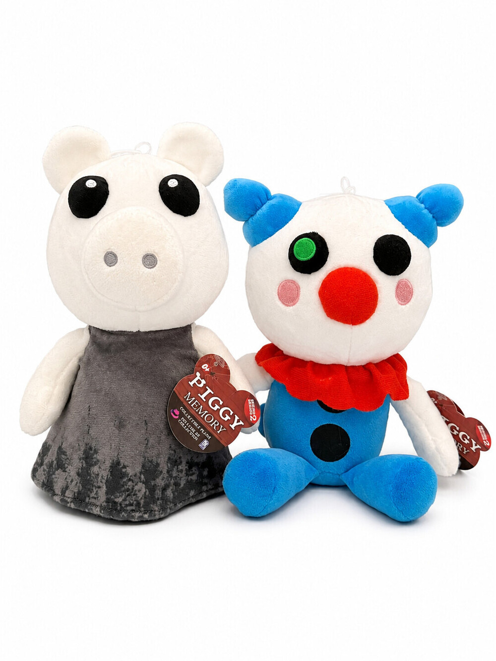 Roblox PIGGY Plush Lot 2 Memory Clowny 8" PhatMojo Series 1 2 NWT